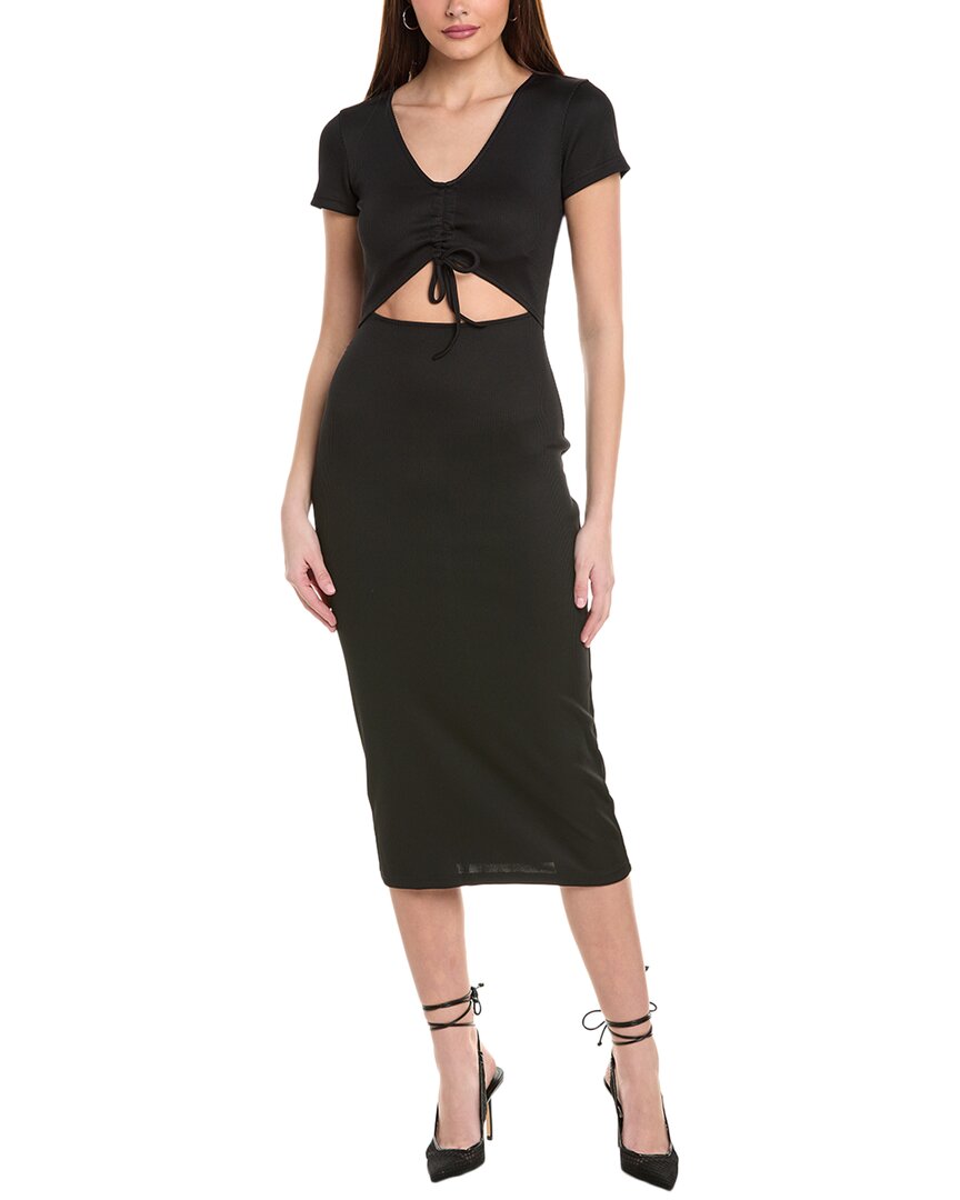 HUGO BOSS HUGO BOSS NALEXI MIDI DRESS 