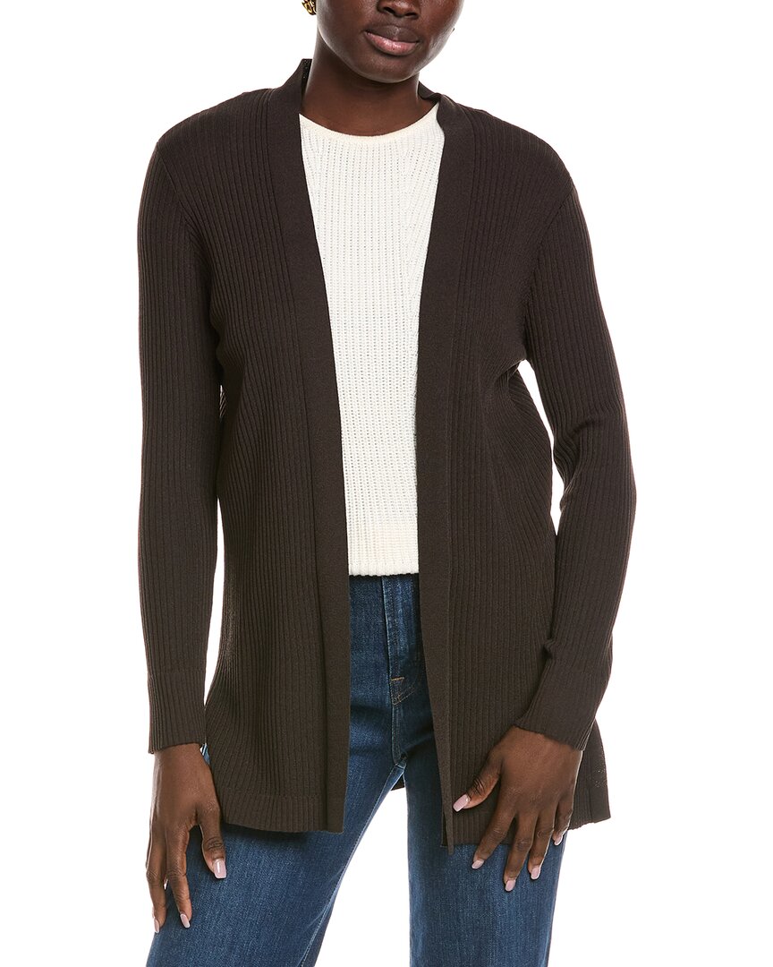 Jones New York Sutton Cardigan In Brown