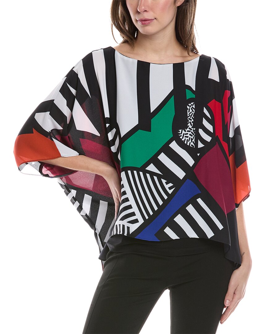 Shop Joseph Ribkoff Handkerchief Blouse In White