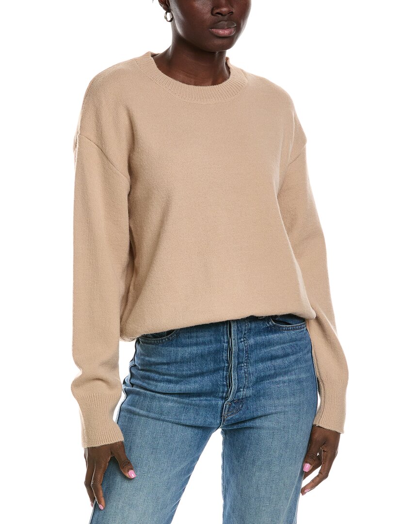 LYRA & CO LYRA & CO WOOL-BLEND CREWNECK SWEATER