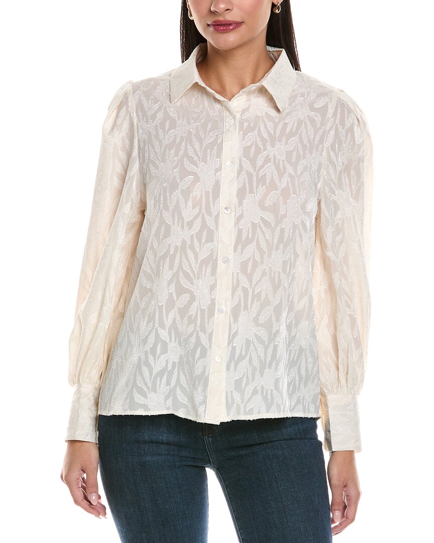 Shop Anna Kay Colva Dentelle Blouse In White