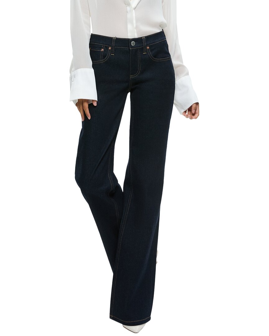 Alice And Olivia Bodie Low Rise Bootcut Jean