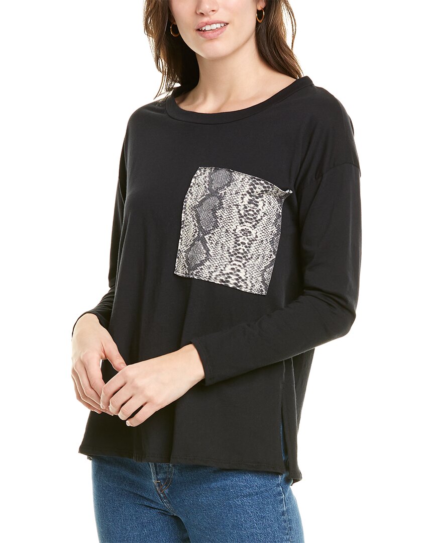 Image of Aiden Snake Pocket Top