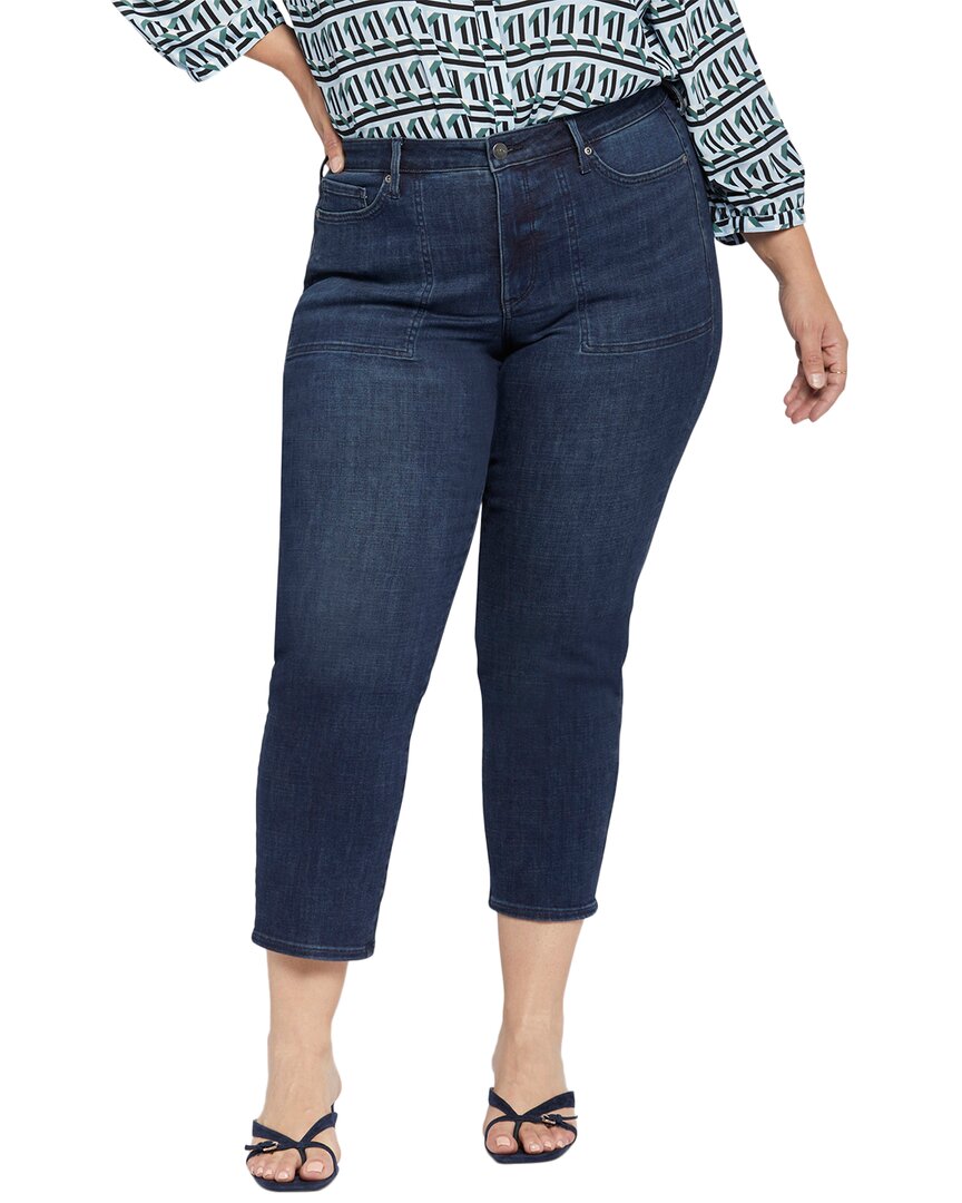Shop Nydj Plus Piper Relaxed Straight Jean