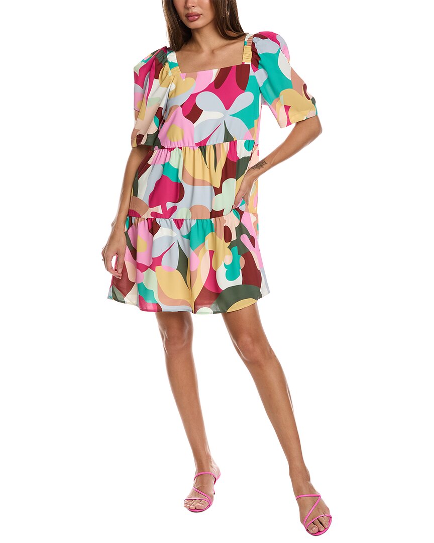 Crosby By Mollie Burch Bradley Mini Dress In Green