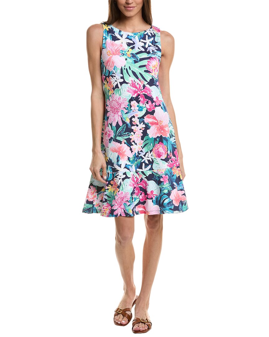 Tommy Bahama Darcy Perfectly Paradise Mini Dress In Blue