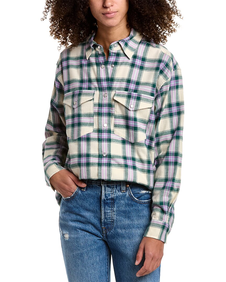 Isabel Marant Étoile Mayola Shirt In Green