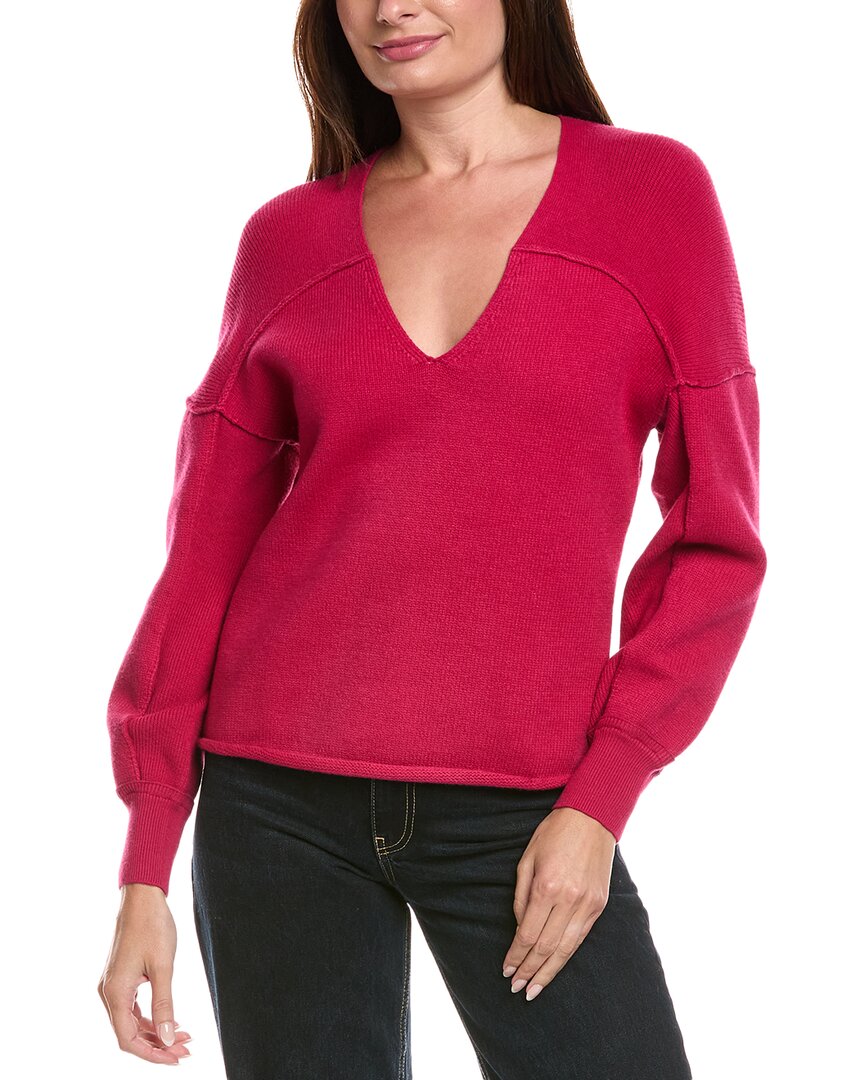 Cabi Easy Pullover In Red