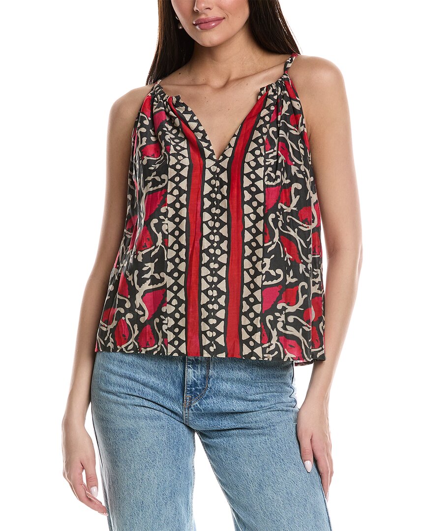 VELVET BY GRAHAM & SPENCER VELVET BY GRAHAM & SPENCER RHEA SILK-BLEND TOP