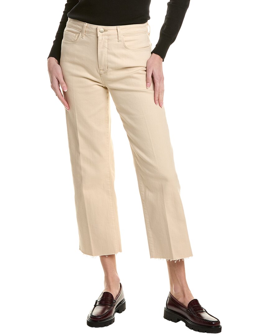 L Agence L'agence Wanda High-rise Crio Oat/mothergoose Con Wide Leg Jean