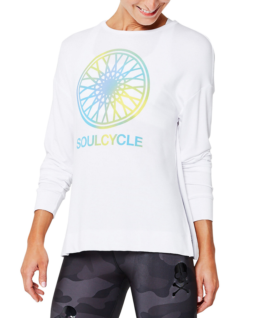 Image of SOUL by SoulCycle Acid Wash Long-Sleeve Shirt