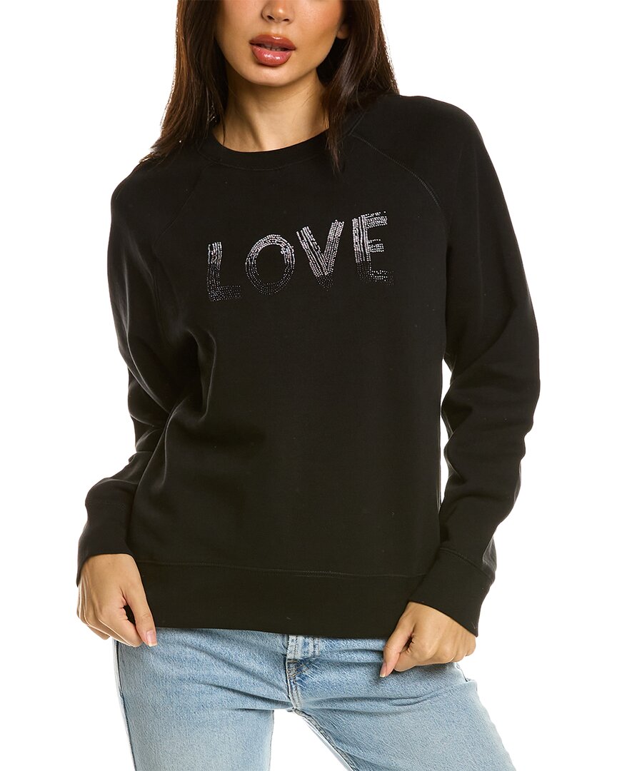 Zadig & Voltaire Love Embellished Cotton Sweatshirt
