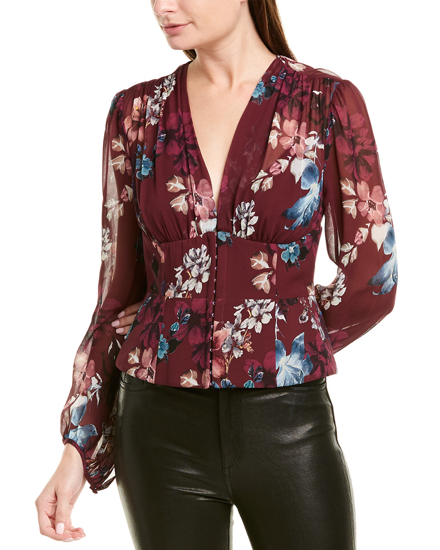 Image of Nicholas Corset Silk Top