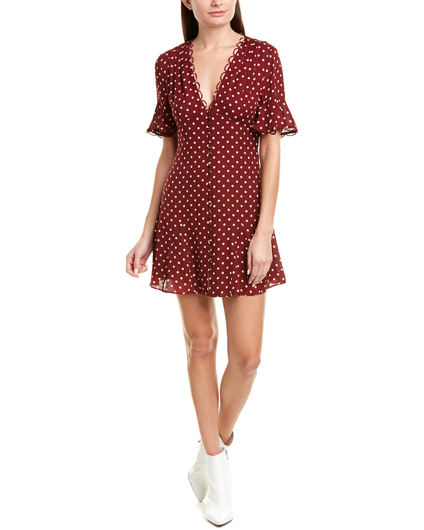 Image of NICHOLAS Godet Silk A-Line Dress