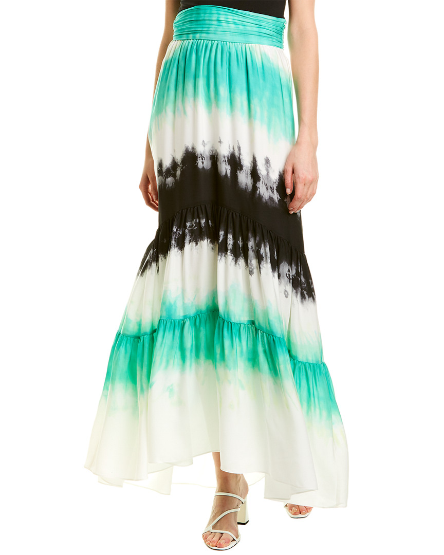Image of A.L.C. Hopkins Silk Maxi Skirt