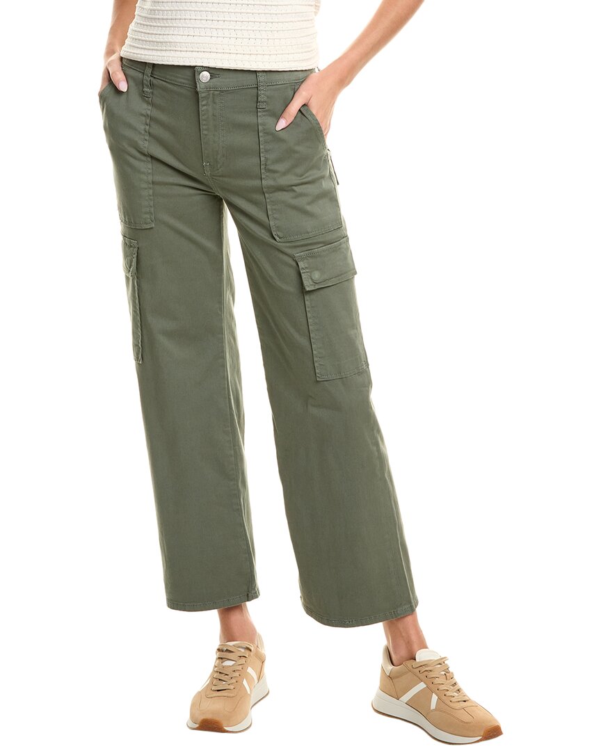 Hudson Jeans Rosalie Wide Leg Cargo Pants In Green