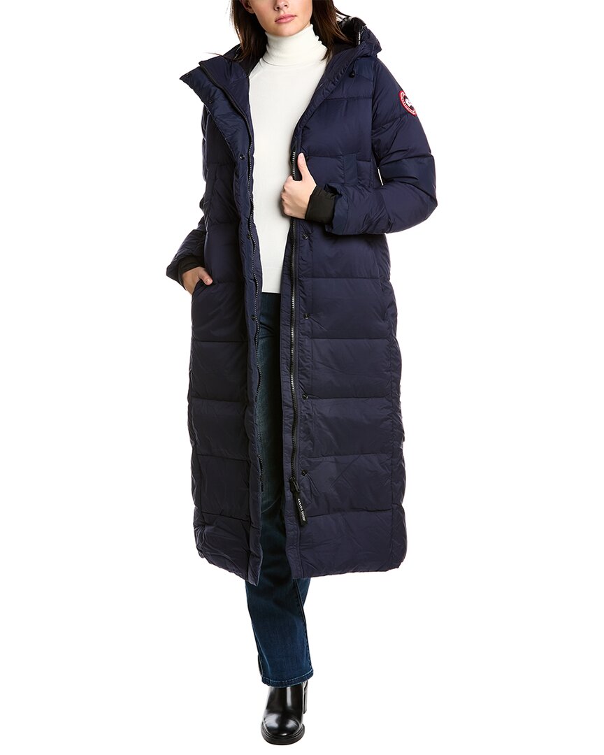 Canada Goose Alliston Packable Mid-length Down Coat In Nocolor
