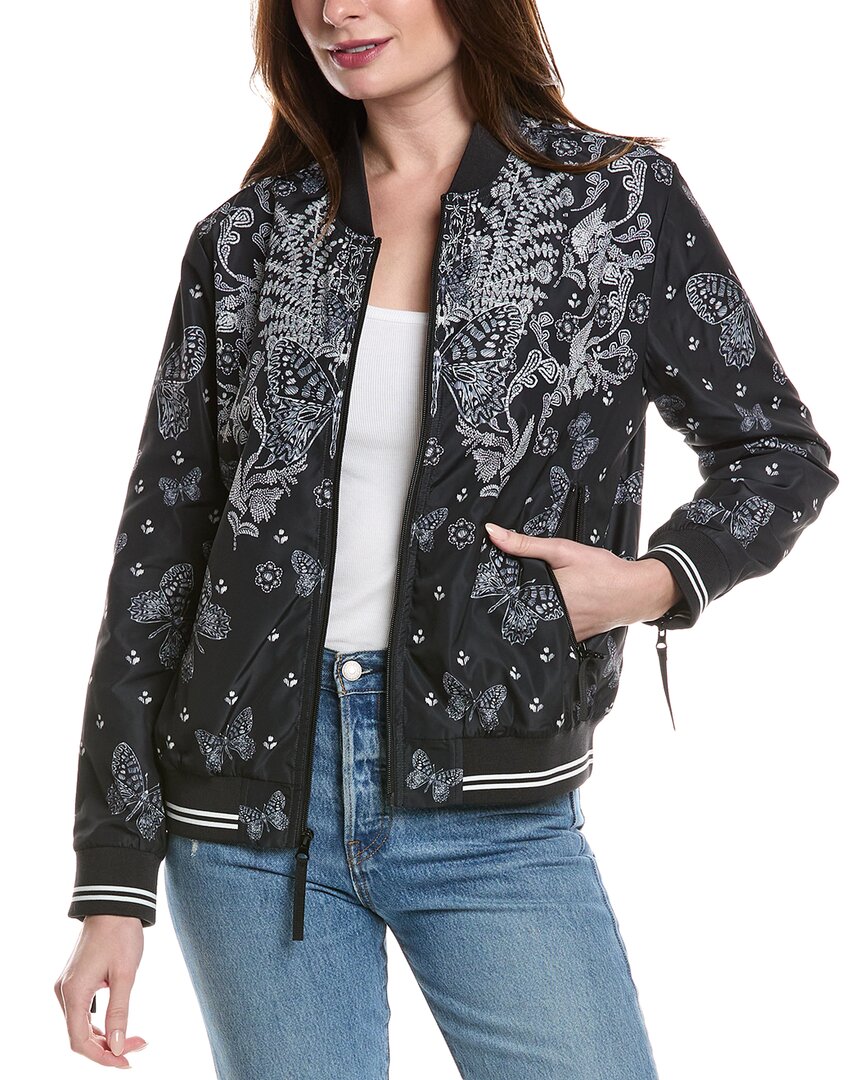 Johnny Was Bomber Jacket In Black