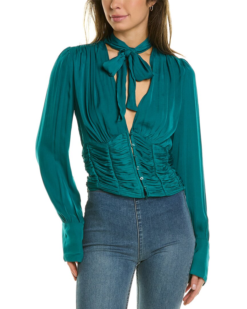 FREE PEOPLE MEET ME THERE BLOUSE