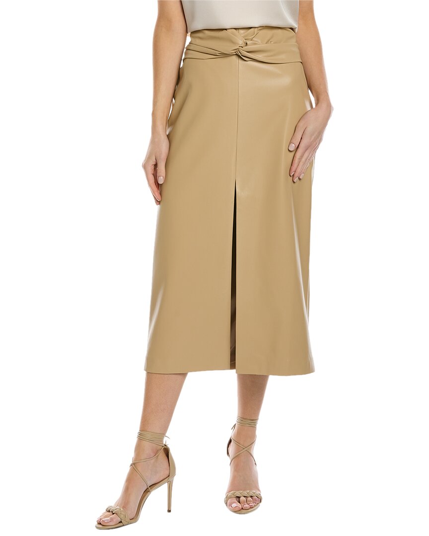 Shop Tanya Taylor Bryna Skirt In Beige