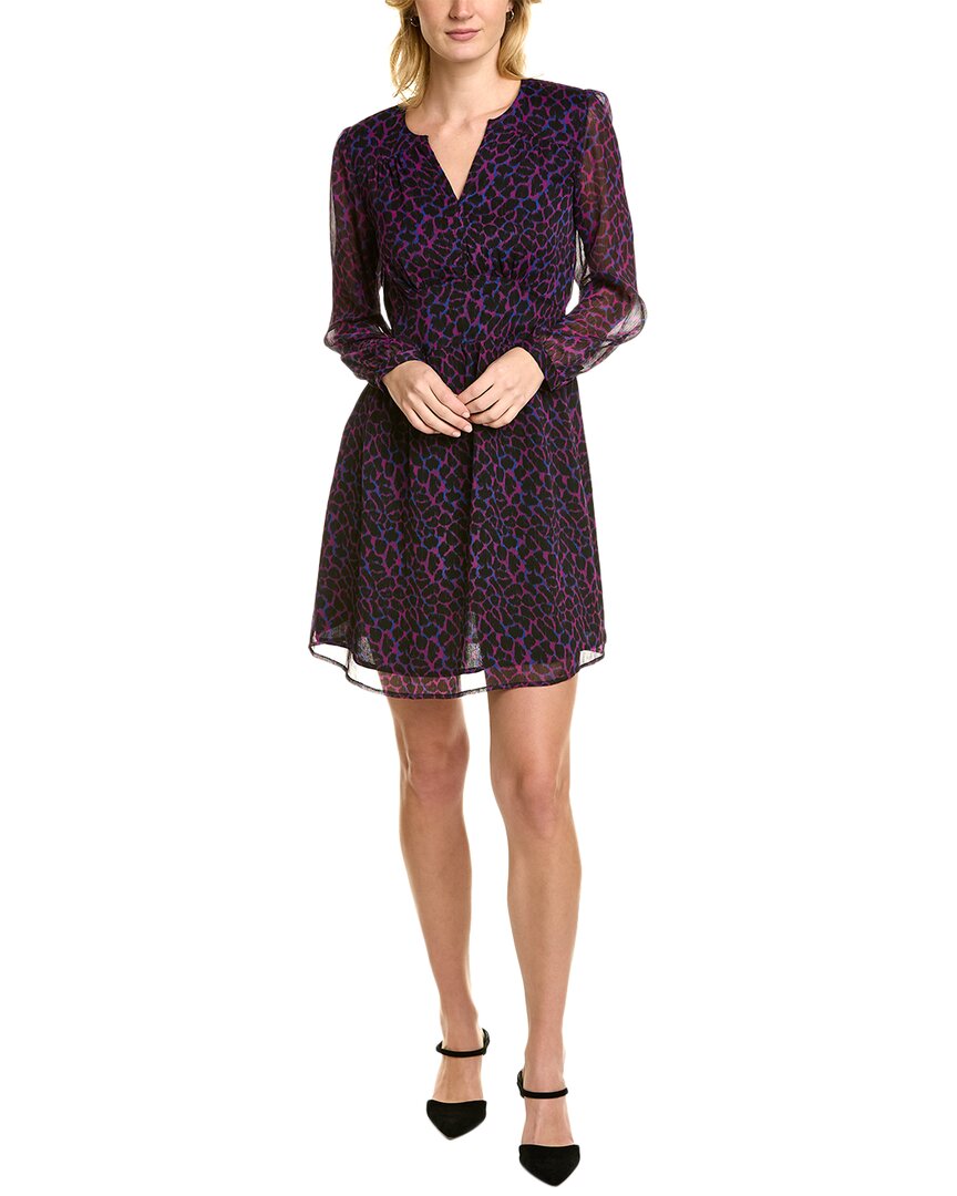 Anna Kay Obora Mini Dress In Purple