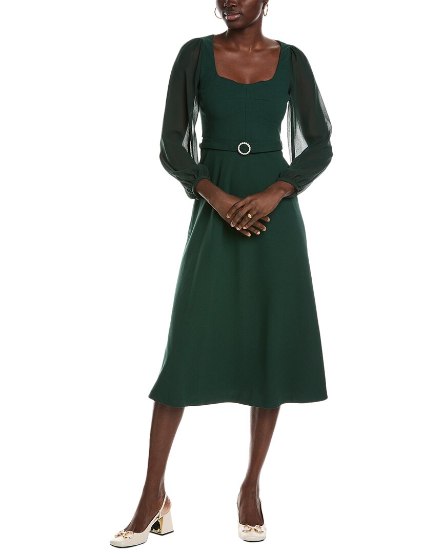 Lk Bennett Perdy Dress In Green