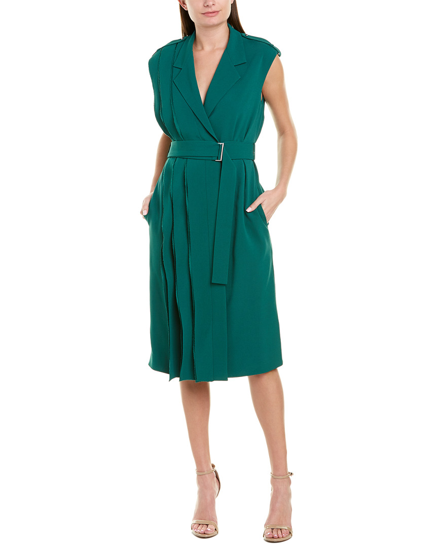 jason wu green silk dress