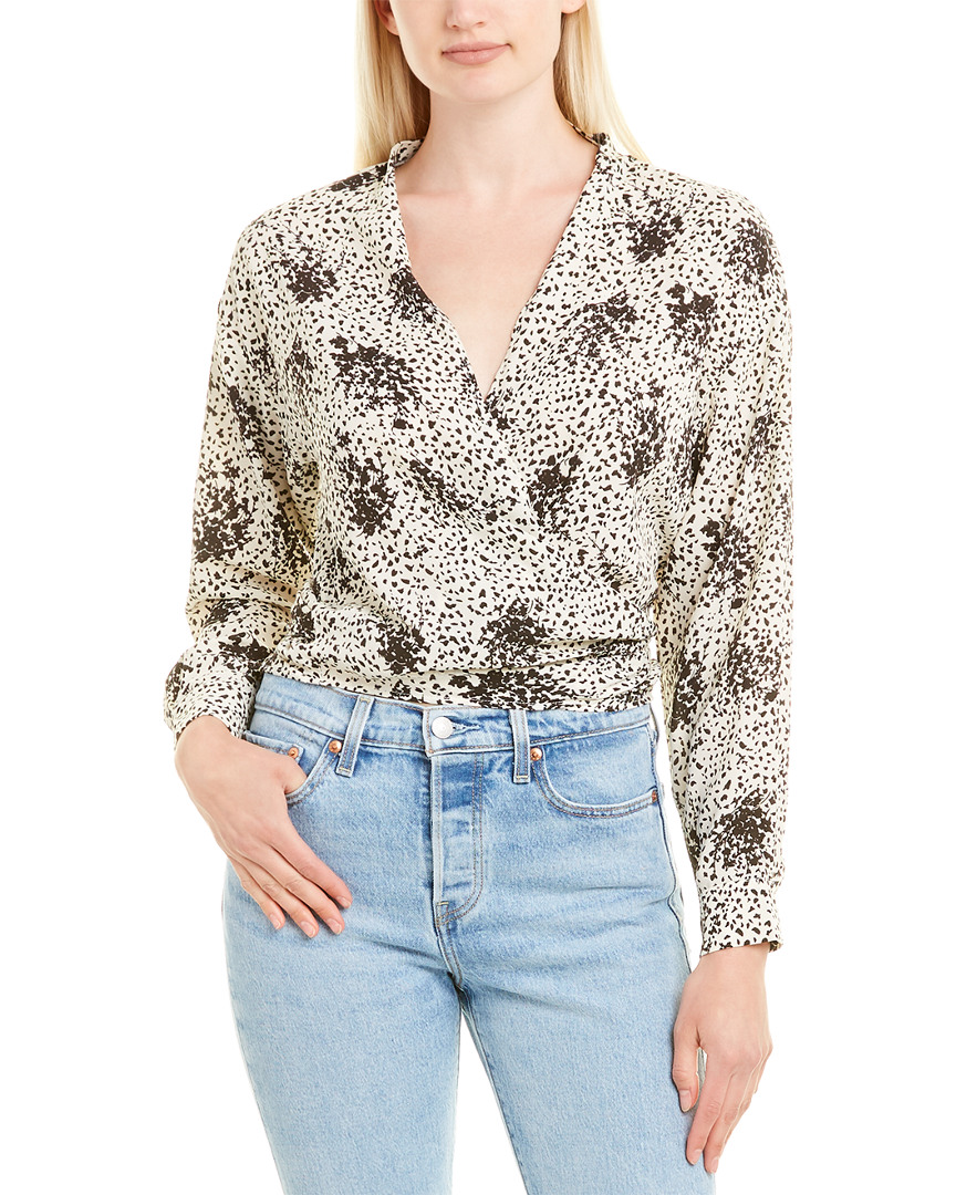 Image of ALLISON Floral Wrap Top
