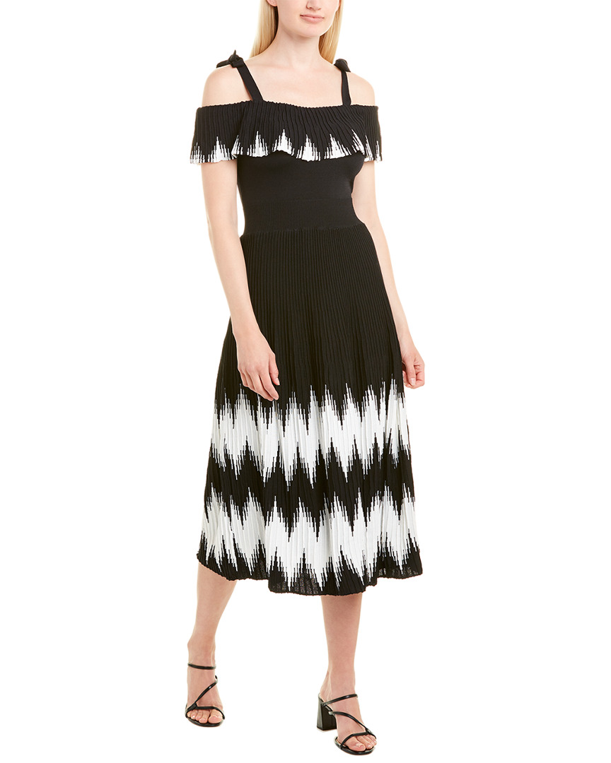 Image of ALLISON Textured Knit Midi Dress