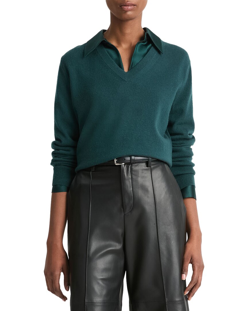 Shop Vince Casual Cashmere V-neck Sweater