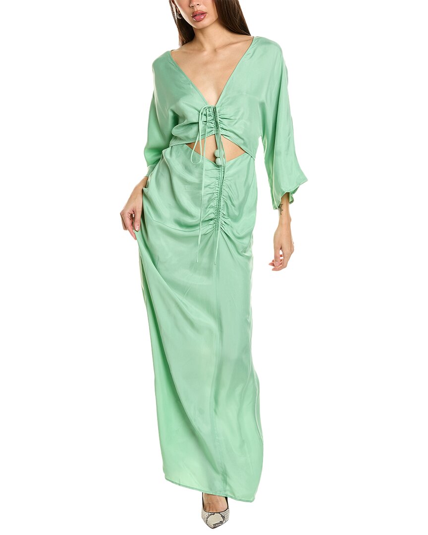 Shop Suboo Halley Maxi Dress In Green