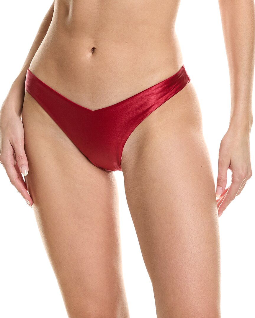 Devon Windsor Elisha Bikini Bottom In Red