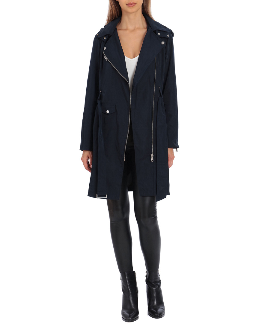 Image of Avec Les Filles Water-Resistant Trench Coat