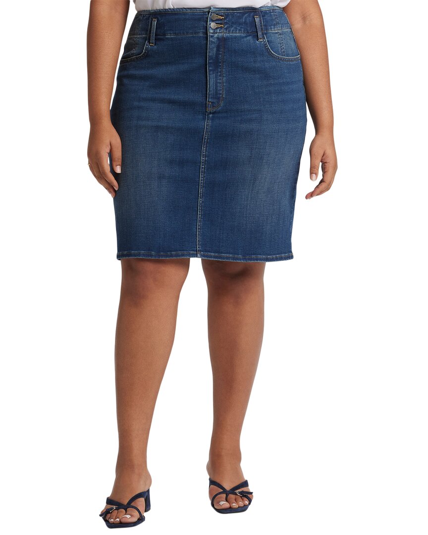 Nydj Hollywood Pencil Denim Skirt