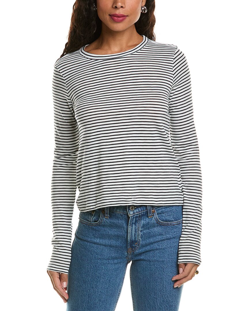 Rag & Bone Slub T-shirt In White