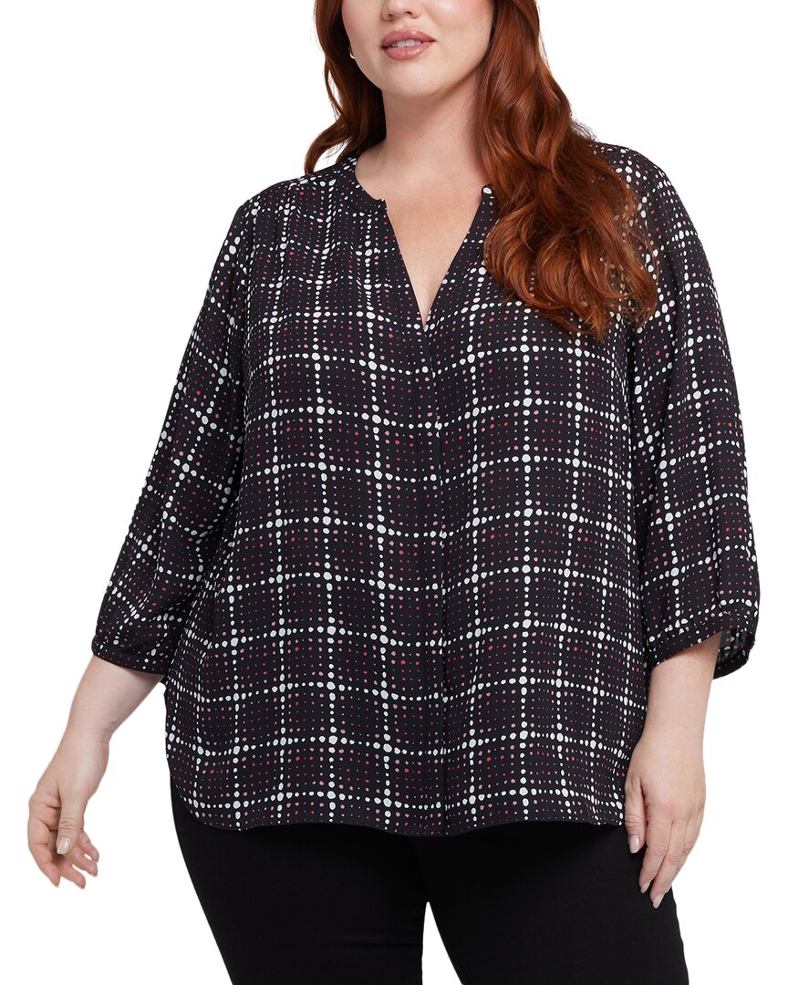 Nydj Semisheer Pintuck Blouse