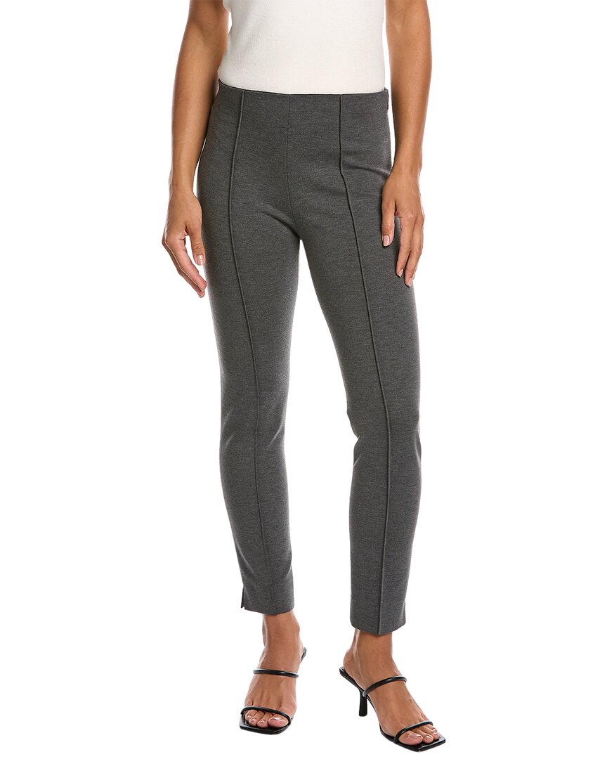Shop Atm Anthony Thomas Melillo Ponte High Waist Cropped Pant In Grey