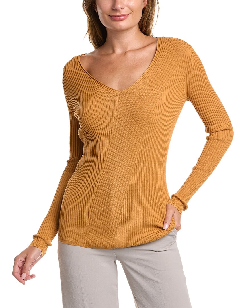 Shop Lafayette 148 New York Ribbed Sweater