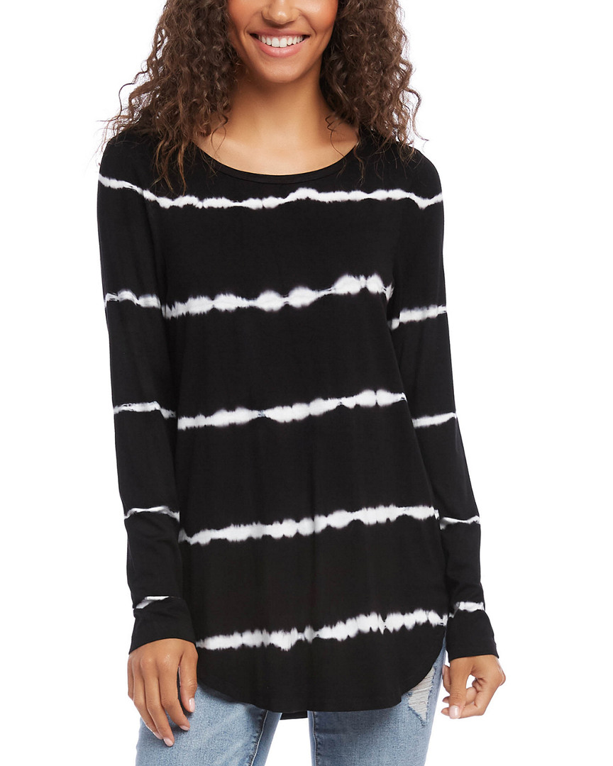 Image of Karen Kane Tie Dye Shirttail Top