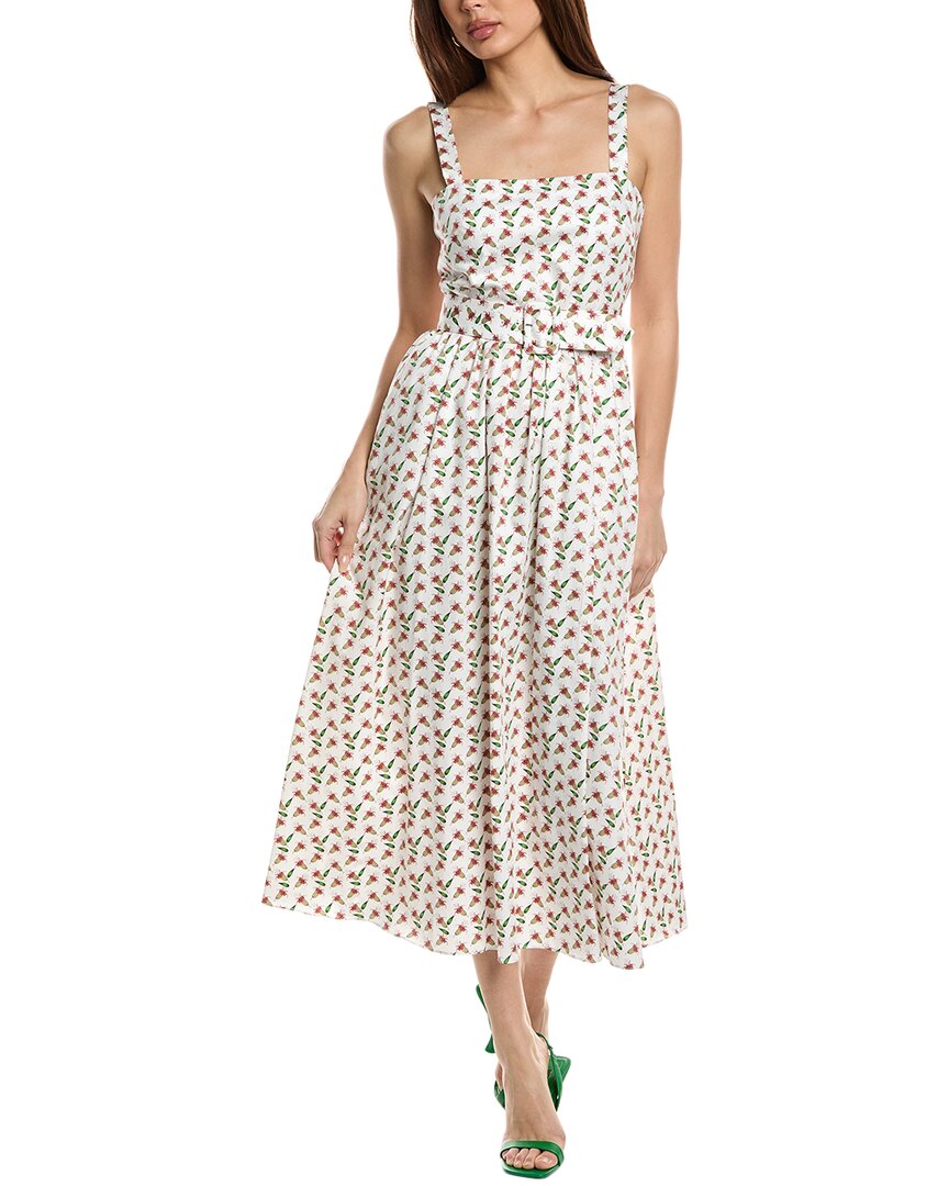 Borgo De Nor Ninet Sun Dress In White