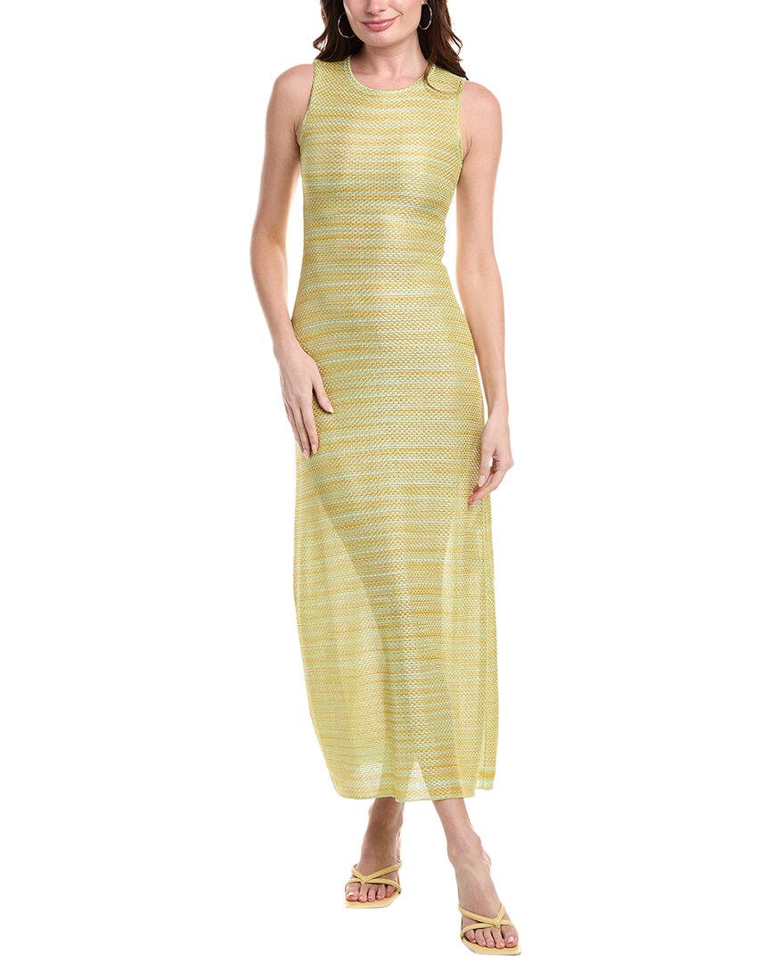 M Missoni Tank Maxi Dress In Green