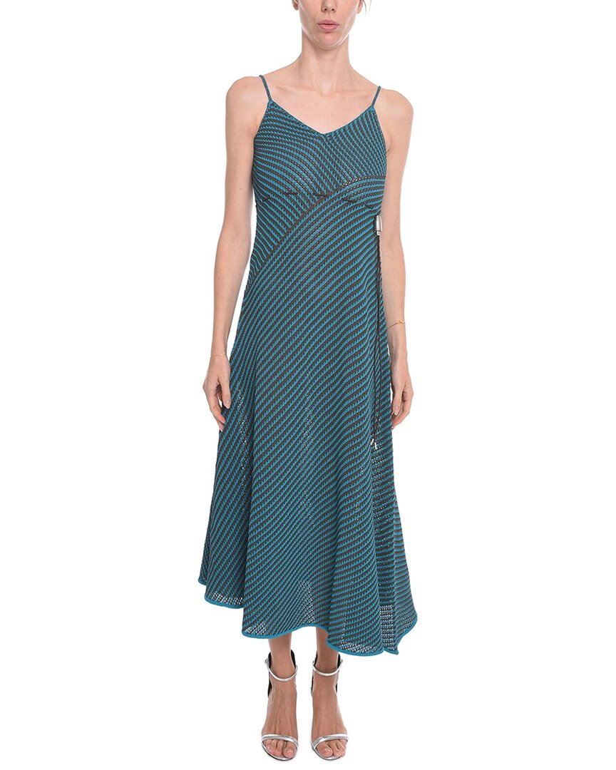 BOTTEGA VENETA BOTTEGA VENETA STRIPED MAXI DRESS