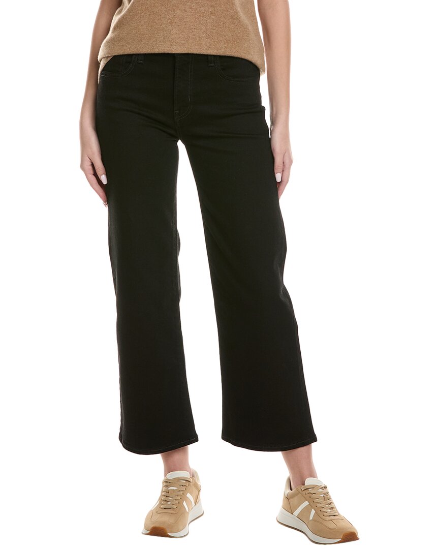 Hudson Jeans Rosalie High Waist Wide Leg Jeans In Black