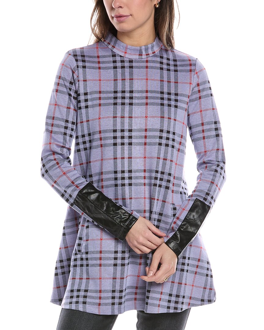 Tyler Boe Tyler Böe Chrissy Jacquard Tunic In Purple