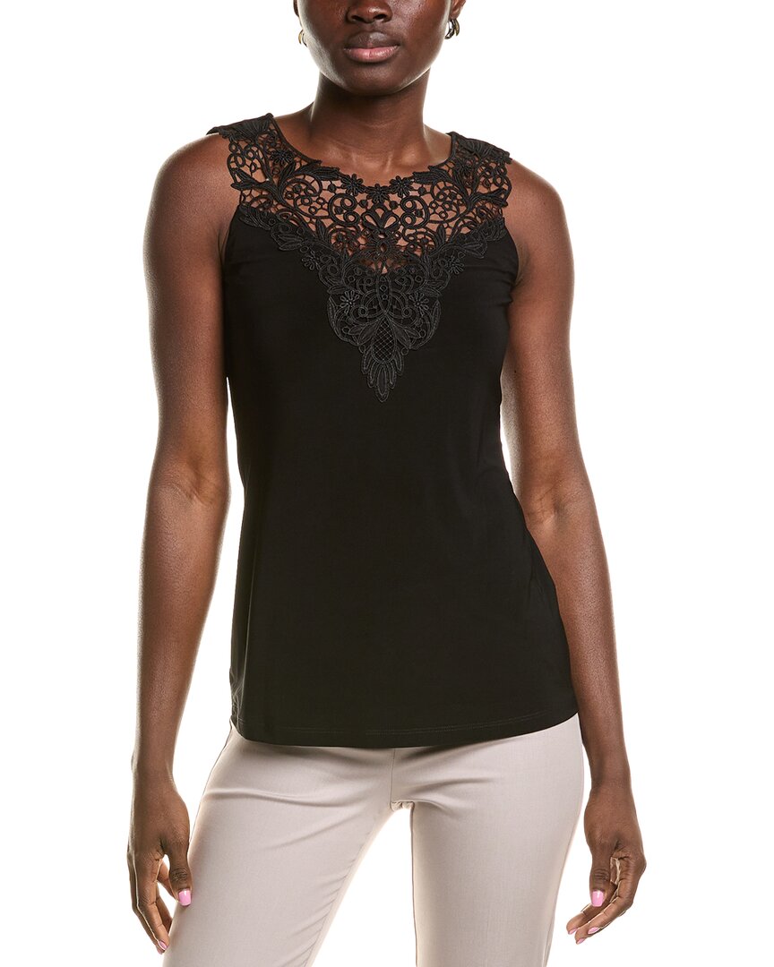 Joseph Ribkoff Lace Neck Top