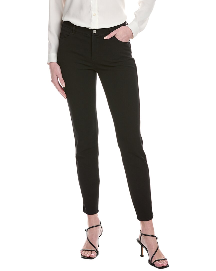 Lafayette 148 New York Manhattan Crop Flare Pant In Black