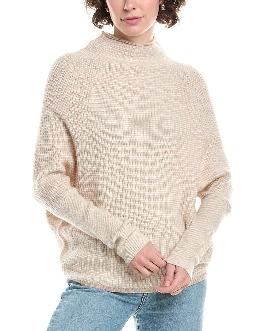 Incashmere Dolman Wool & Cashmere-blend Sweater In Neutral