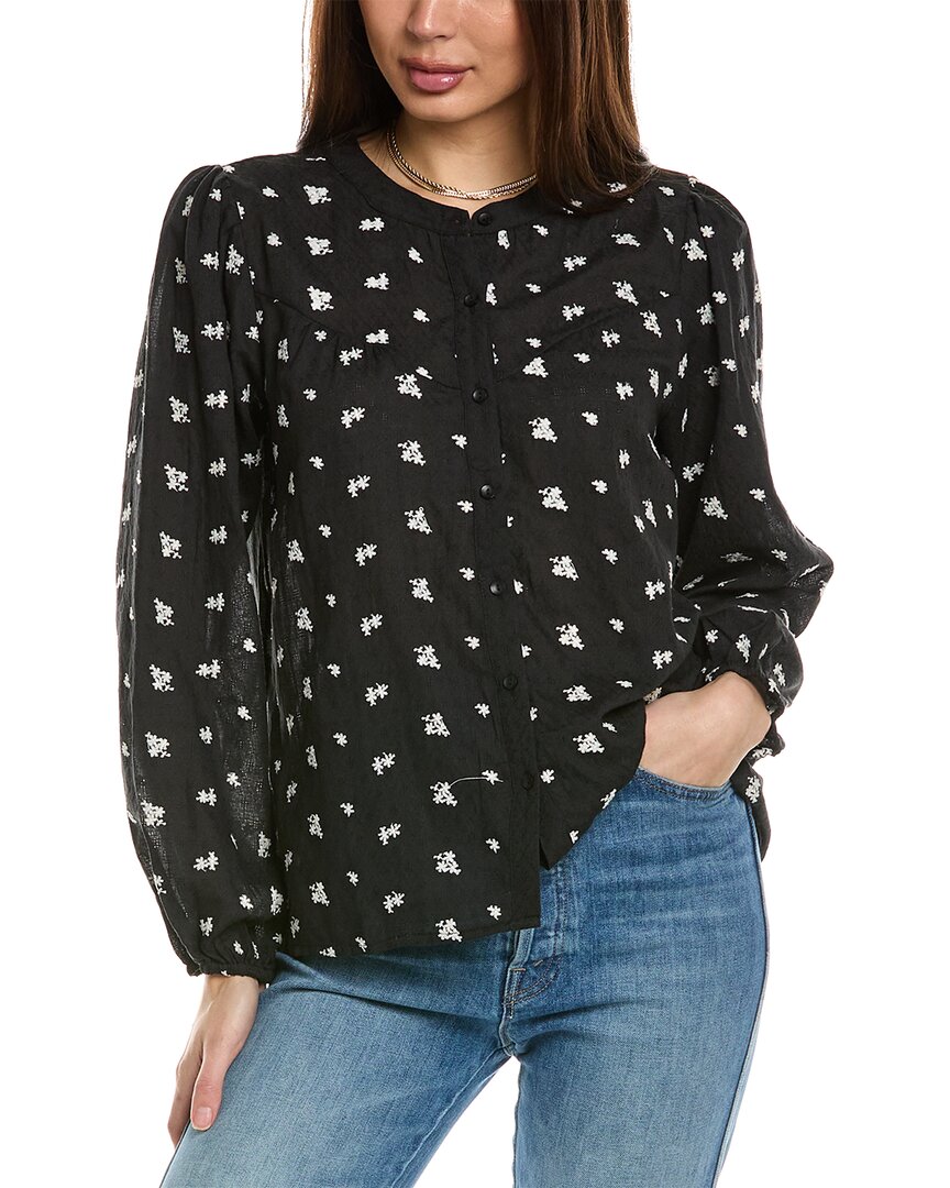 Anna Kay Irma Blouse In Black