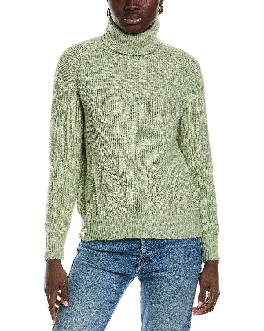 LYRA & CO LYRA & CO WOOL-BLEND TURTLENECK SWEATER
