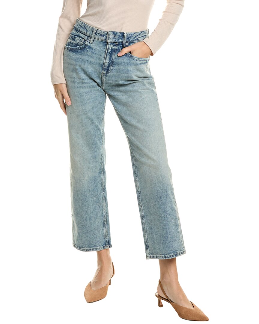 Allsaints Ida Crop Jean In Blue